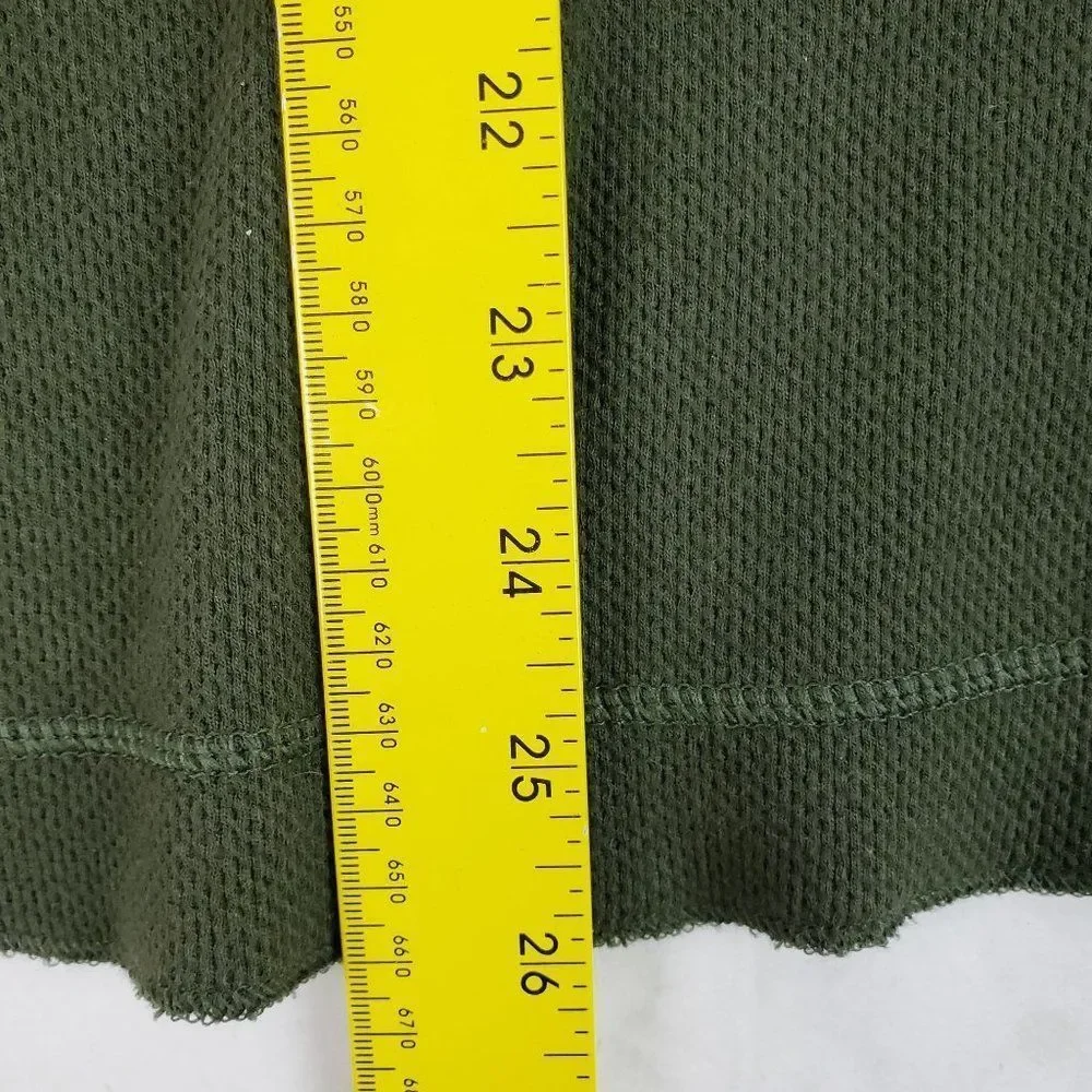Abercrombie & Fitch Long Sleeve Knit Pullover Men's Green Sweater Size Large - Picture 7 of 9